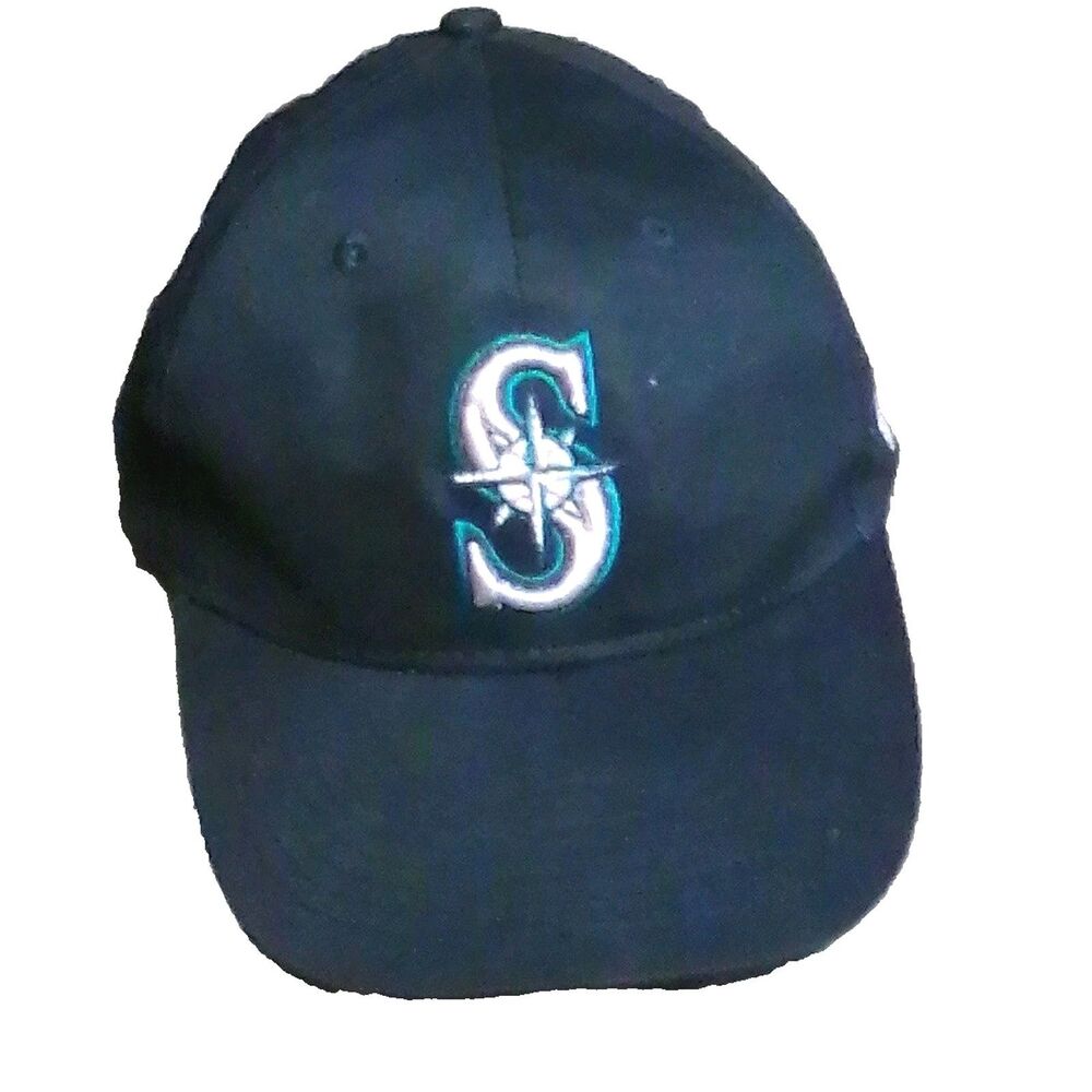 ​Seattle Mariners MLB Hat Cap OC Sports Team Adjustable Black OSFM Baseball Stra